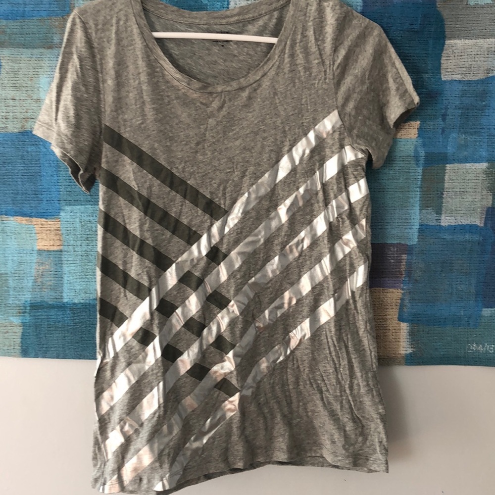 Grey J Crew T Shirt